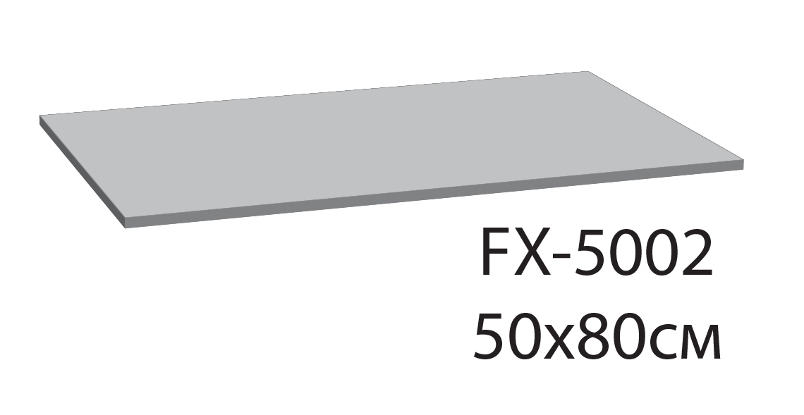 Коврик для ванной Fixsen Link  графит 50х80 см. (FX-5002V) - фото 6