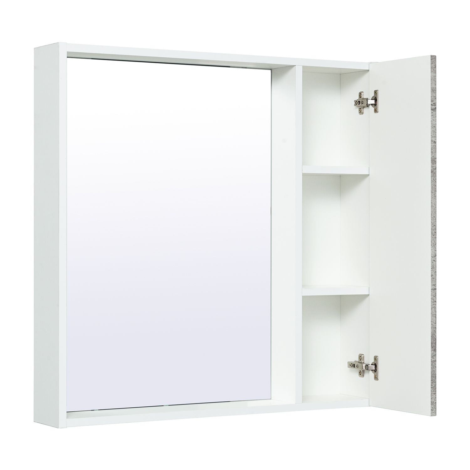 Зеркальный шкаф Runo белый Манхэттен 65 (00-00001044) - фото 2