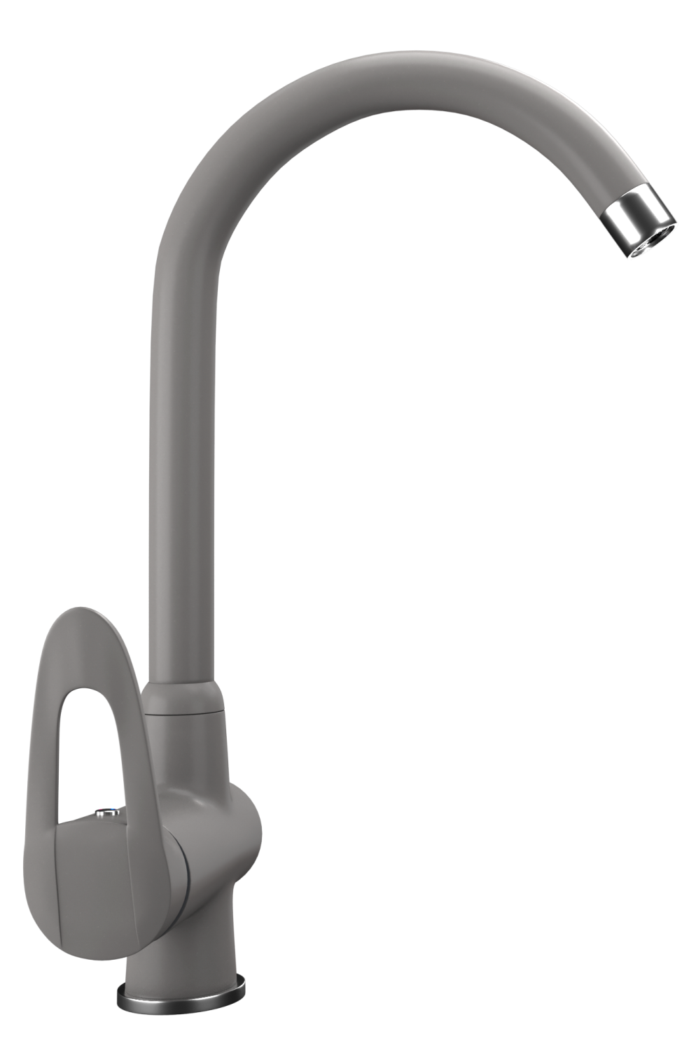 Смеситель для кухни ULGRAN Quartz асфальт (UQ-006-09) - фото 1