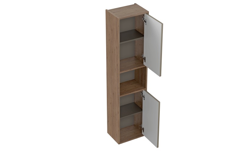 Пенал подвесной CERSANIT CLASSIC RIBBLE 35 универсальный коричневый (69282) Пенал подвесной CERSANIT CLASSIC RIBBLE 35 универсальный коричневый (69282) - фото 6