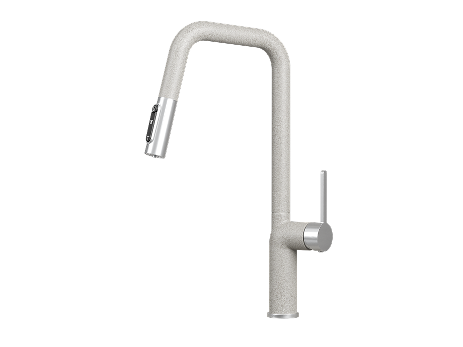 Смеситель для кухни GRANULA (9011, БАЗАЛЬТ) - фото 1