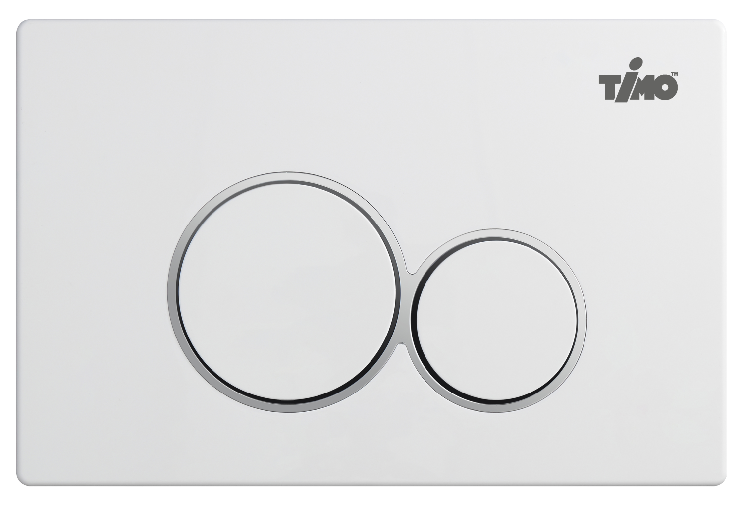 Кнопка смыва TIMO KULO 250x165 white (FP-001W) - фото 1