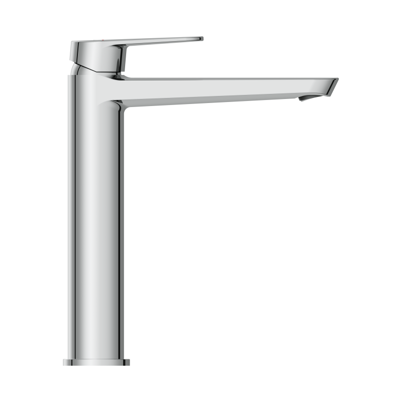 Смеситель для раковины CERSANIT LARA высокий однорычажный хром (68153) - фото 3