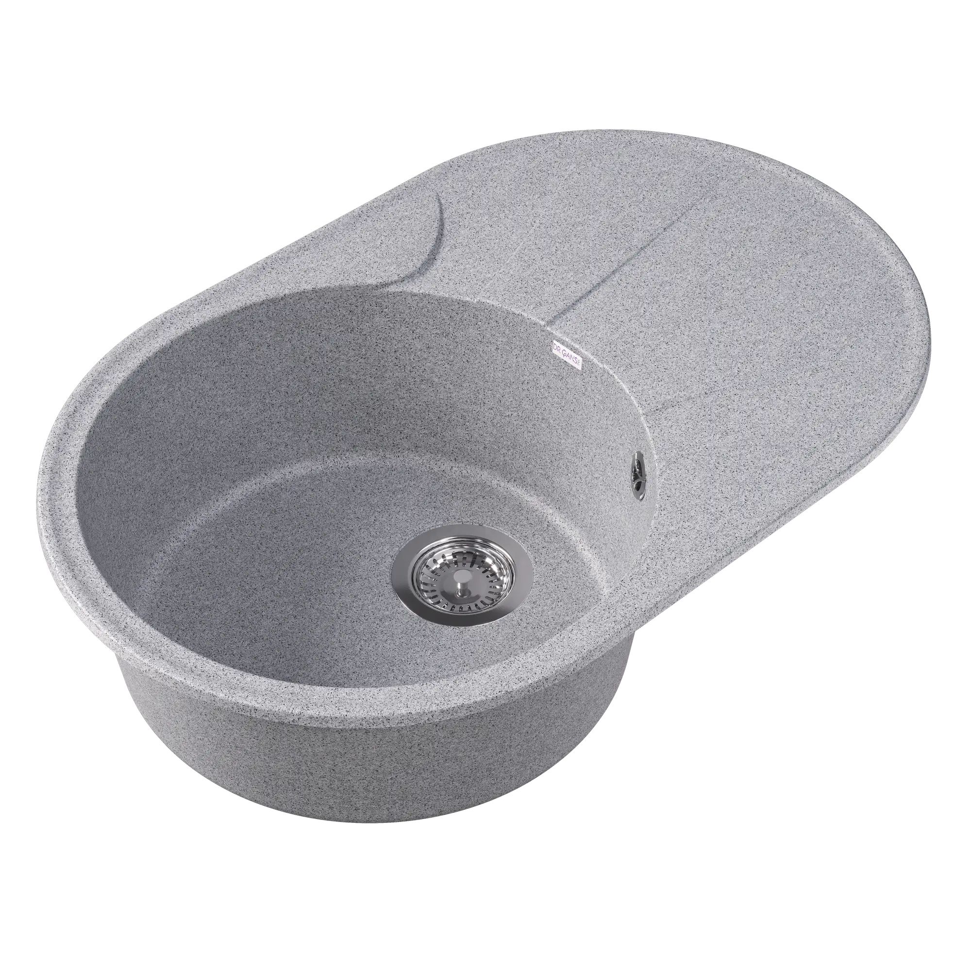 Мойка DrGans "Виола" 740, серый СМс (25.140.C0740.408) - фото 1