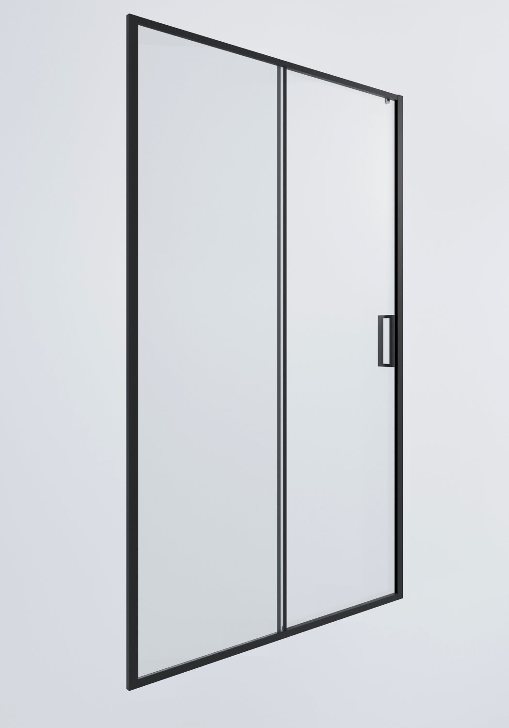 Душевая дверь Timo TD-150/03C-6, раздвижная 1950*1500, стекло прозрачное 6 мм (T04) - фото 1