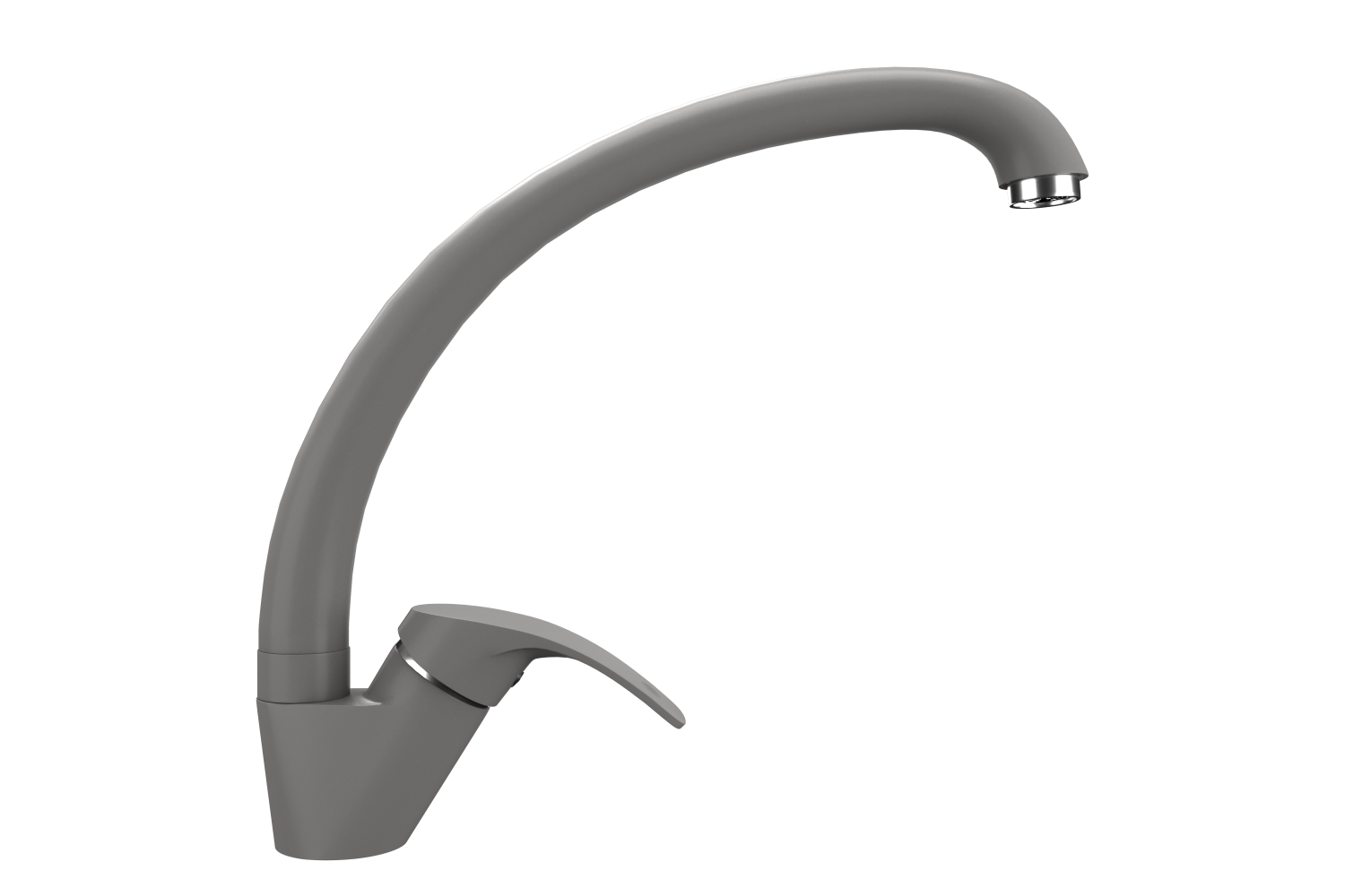 Смеситель для кухни ULGRAN Quartz асфальт (UQ-007-09)