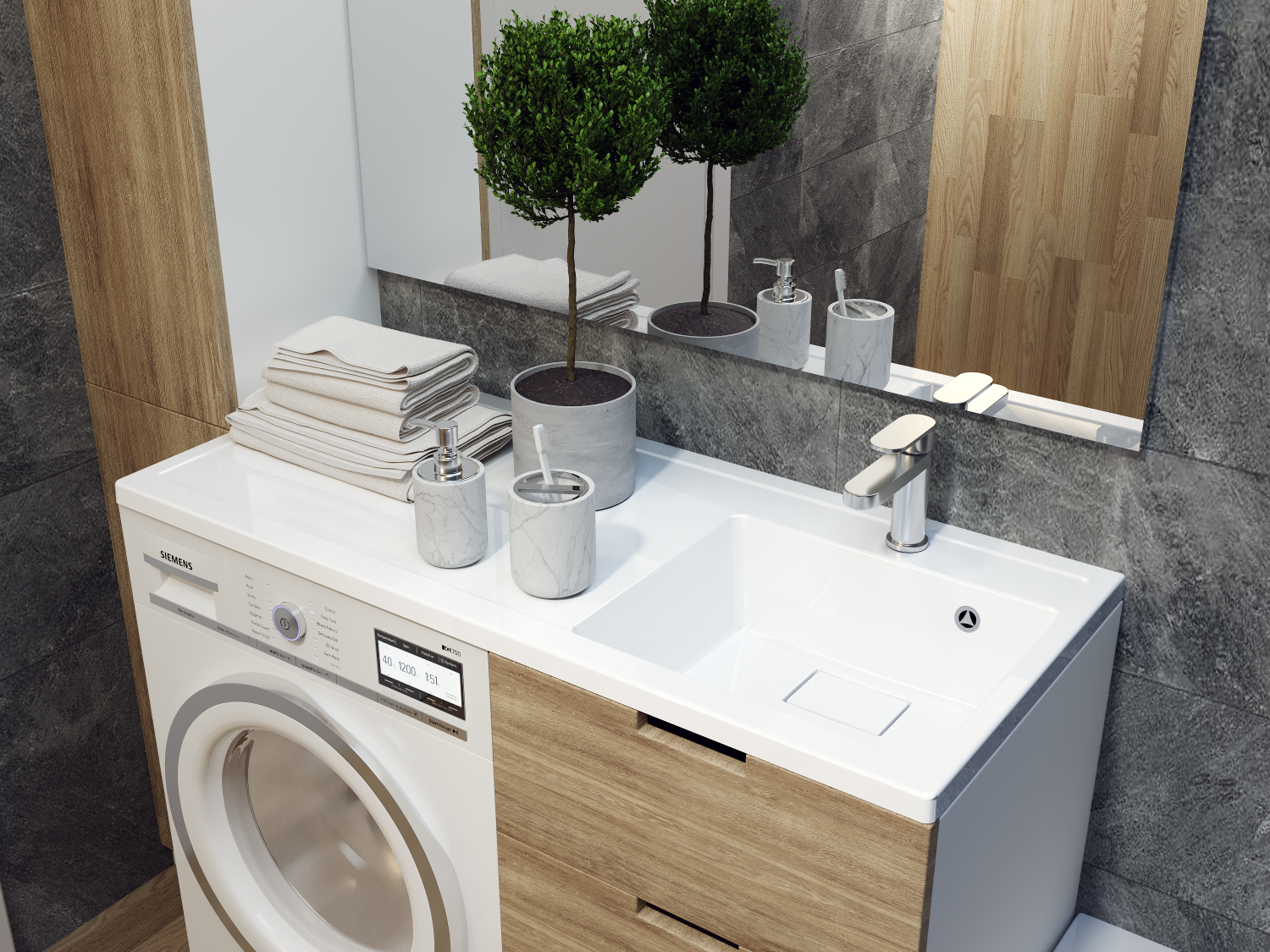 Раковина Paola Magenta правая чаша (Paola Magenta 1100 R) - фото 2