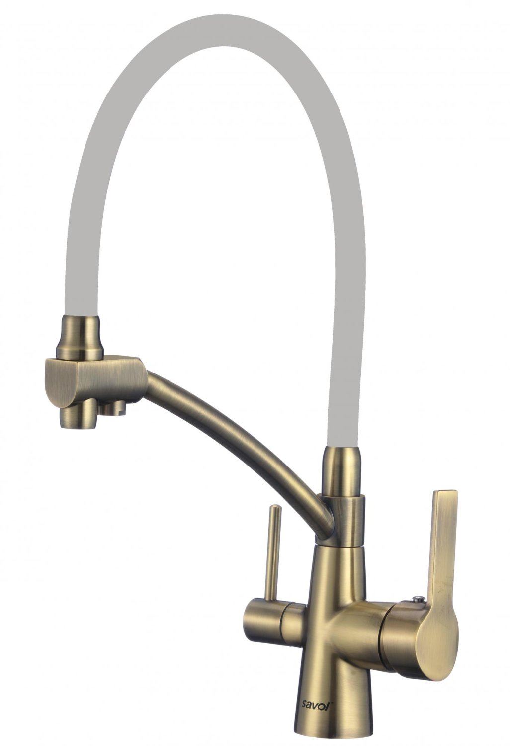 Смеситель для мойки бронзовый под фильтр Savol (S-L1805C-04)