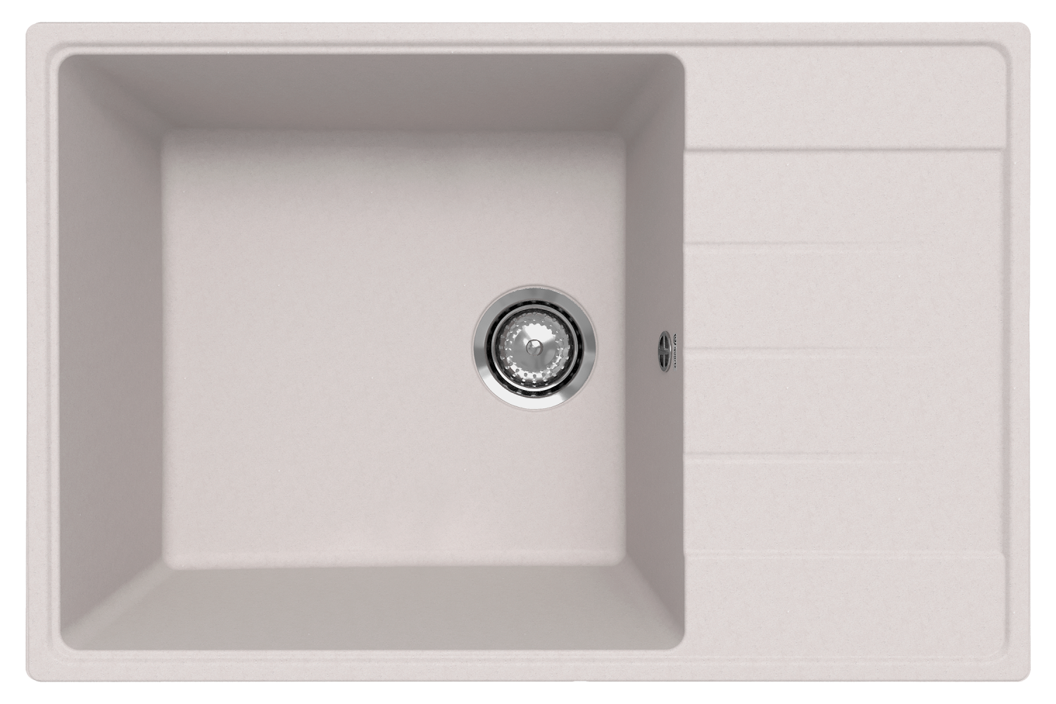 Мойка ULGRAN Quartz жасмин (Prima 760-01) - фото 1
