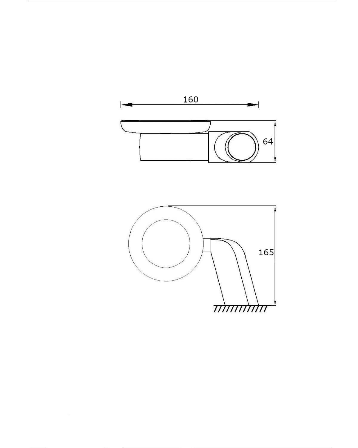 Мыльница керамическая RUSH Flores (FL08411) - фото 3