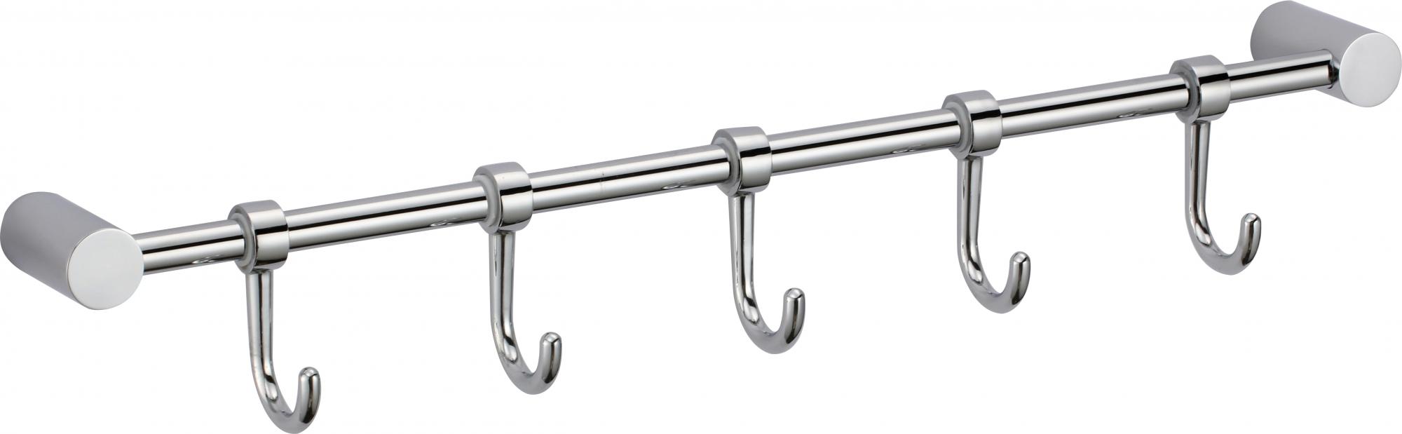 Планка с крючками (5 крючков) Savol (S-006205)