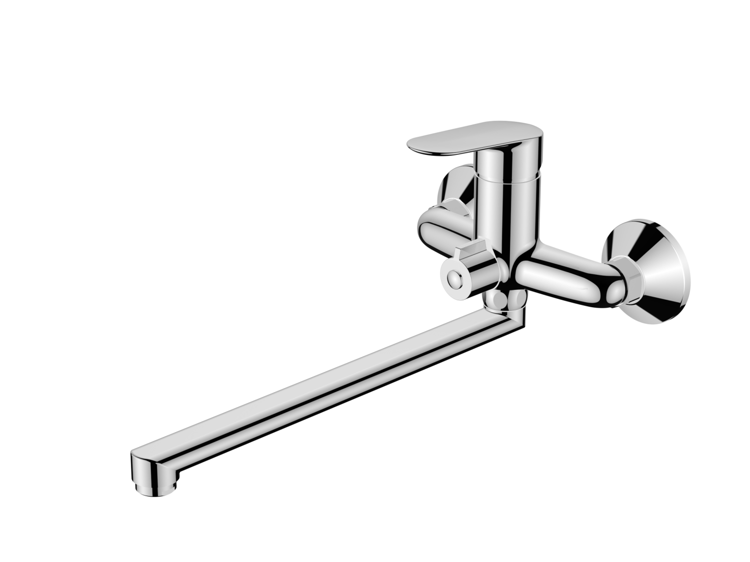 Смеситель для ванны HAIBA хром (HB22796) - фото 1