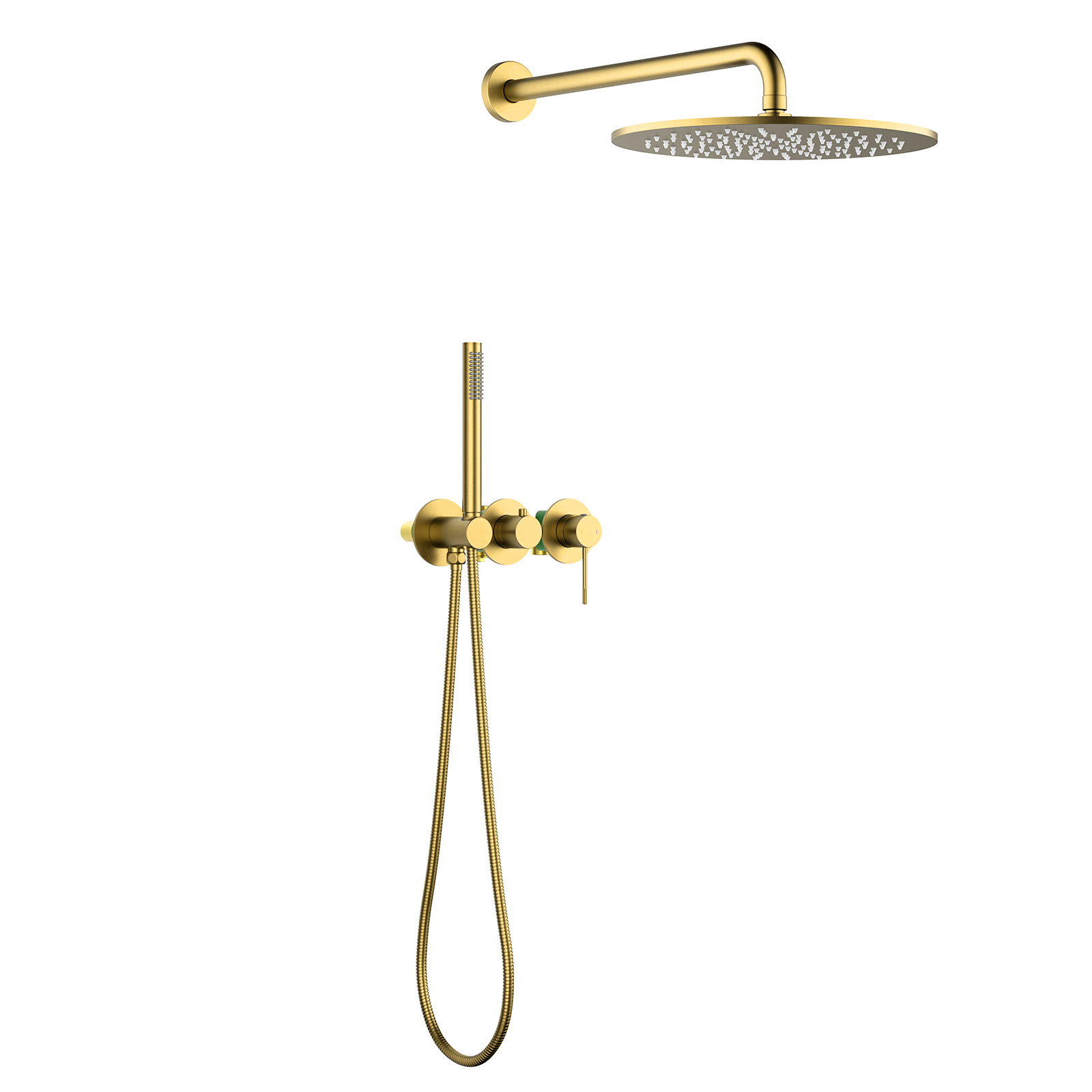 Душевая система встроенная Timo Saona золото шлифованное (SX-2349/20SM) - фото 1