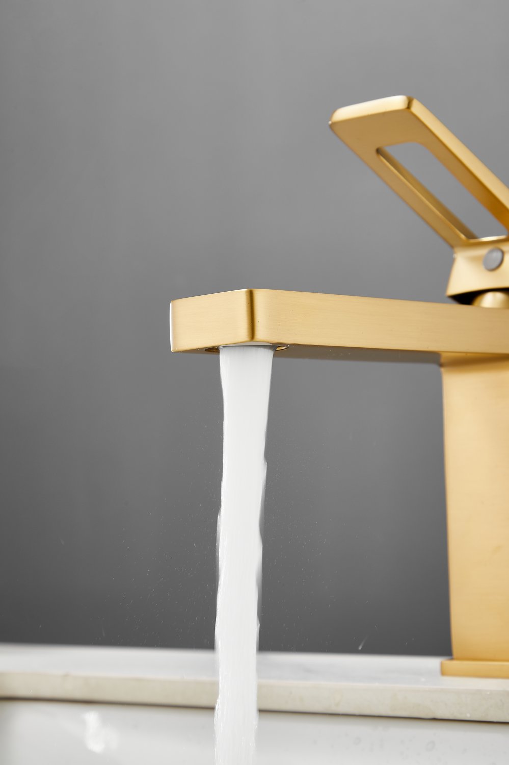 Смеситель для раковины HAIBA цвет: золотой (HB10732-5) - фото 2