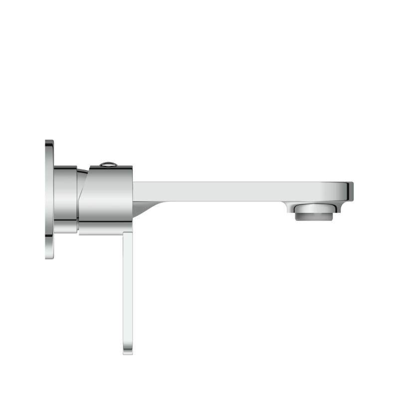 Смеситель для раковины CERSANIT OLIVA встраиваемый однорычажный хром (68975) - фото 5