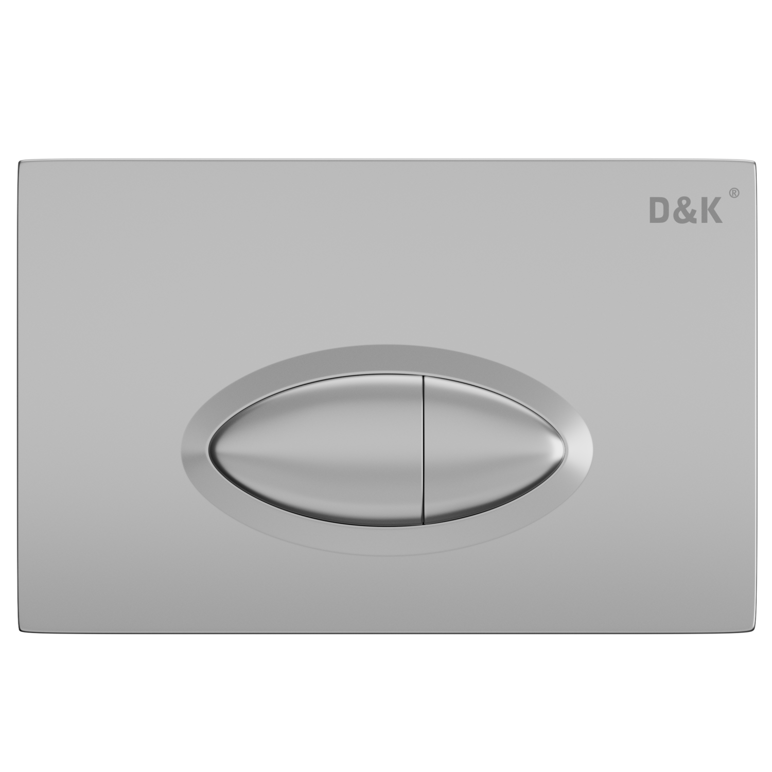 Клавиша смыва DK матовый хром Rhein.Marx (DB1399002) - фото 1