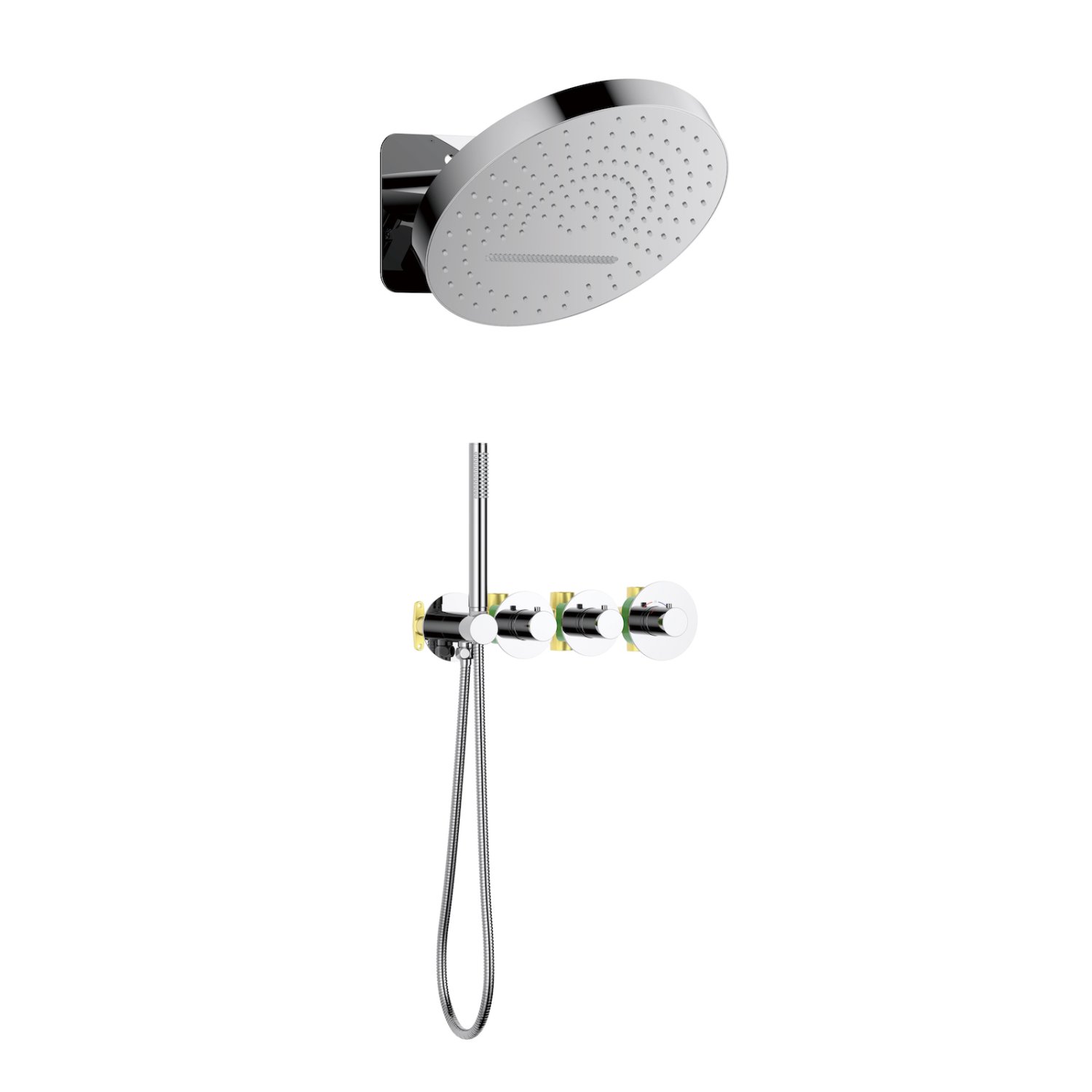 Душевая система встроенная с термостатом Timo Saona хром (SX-2329/00SM) - фото 1