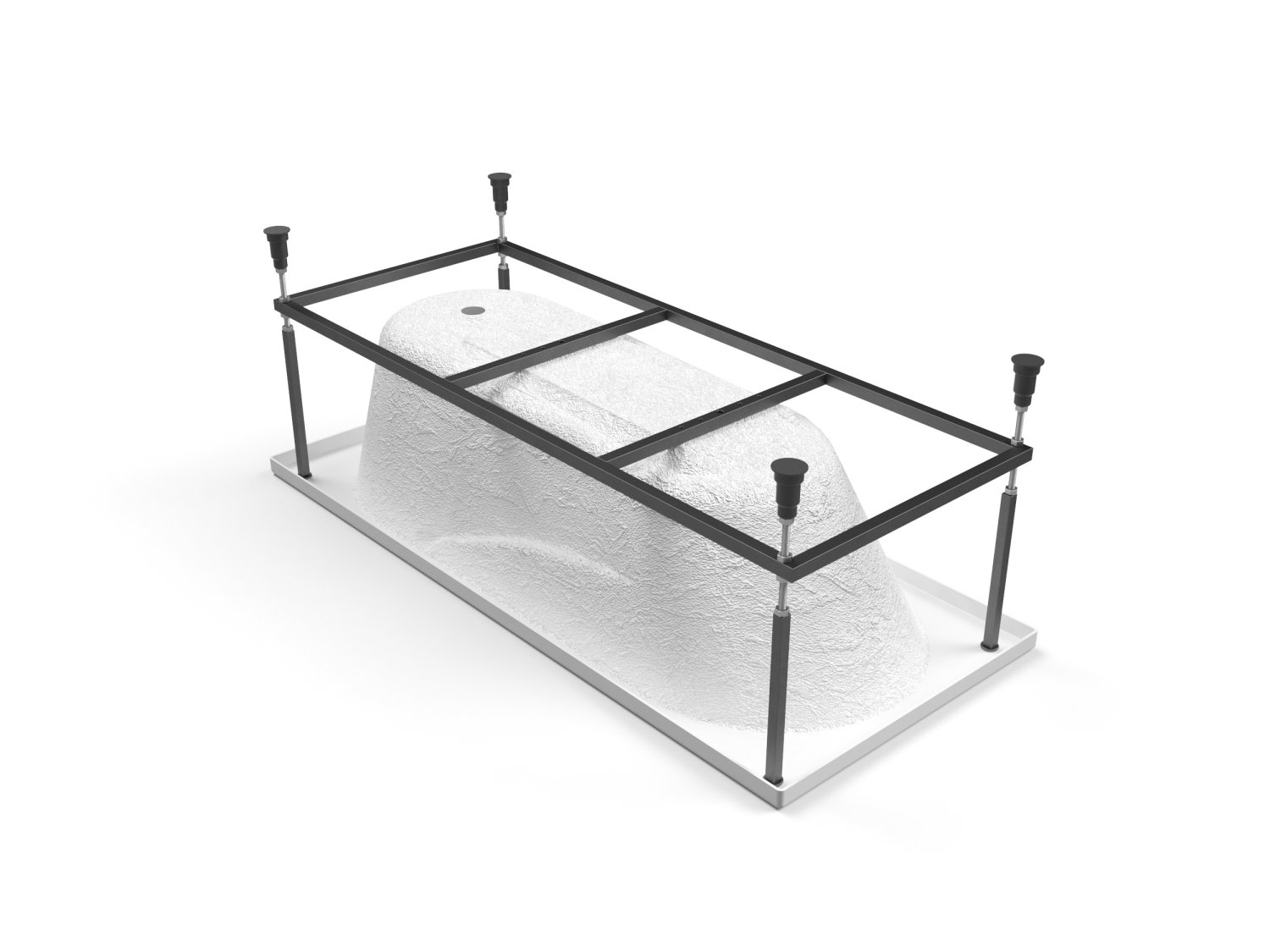 Ванна прямоугольная MITO RED 160x70 (63376) - фото 2