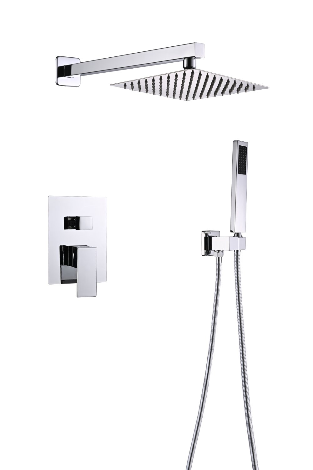 Душевая система ПСМ-Профсан с тропическим душем встраиваемая тип См-ДшОРЗШтШл (PSM-CB-02)