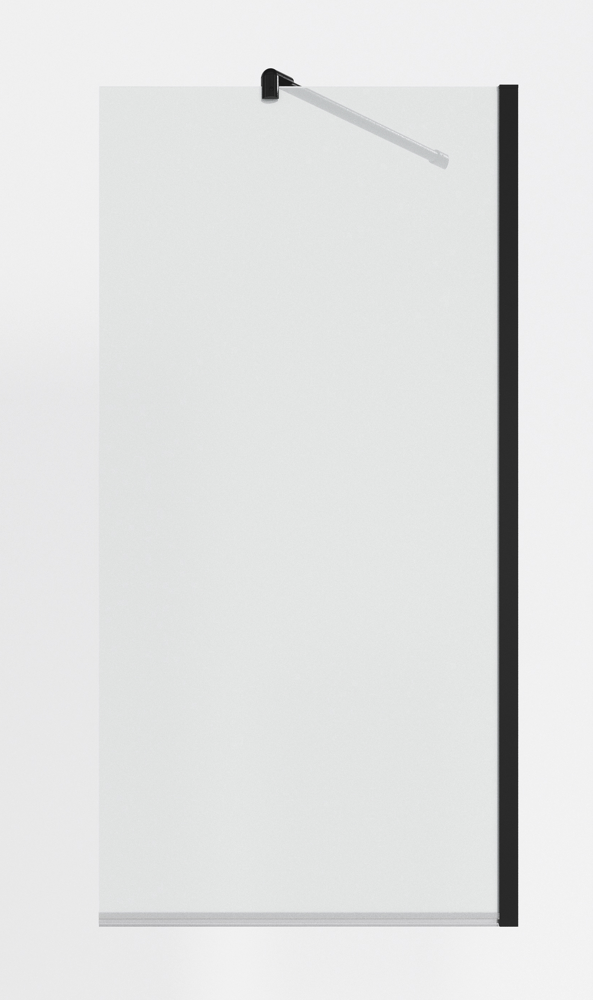 Шторка для ванны Timo TC-90/03C-8 в узком профиле 1400*900, стекло прозрачное 8 мм (T26)