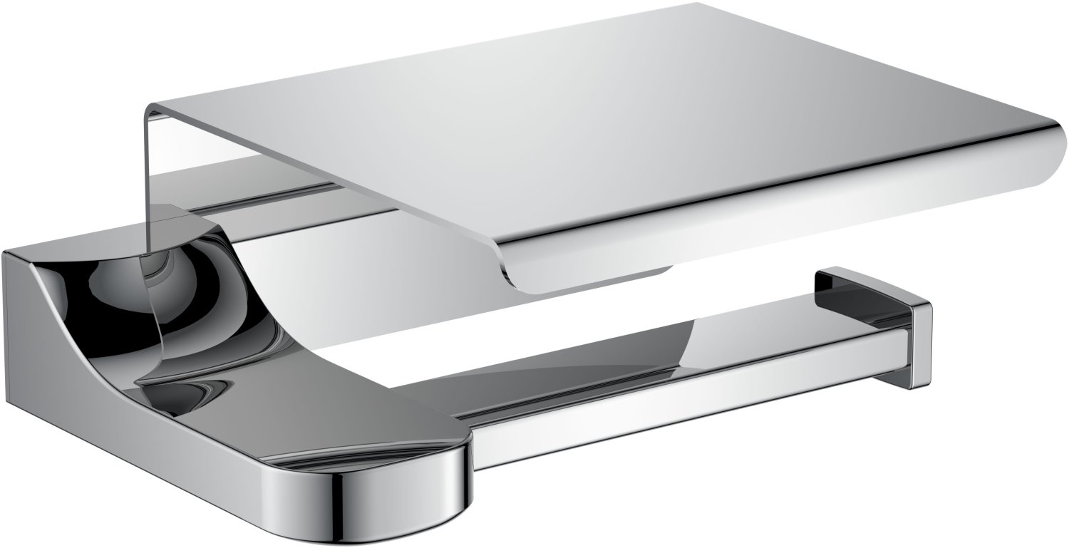 Бумагодержатель с полкой RUSH Thira (TR36111B) - фото 1