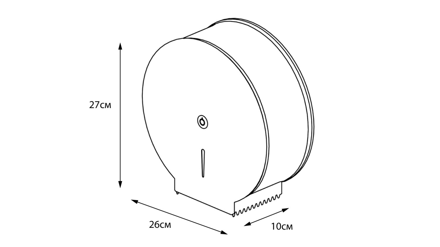 Бумагодержатель Fixsen Hotel (FX-31010C) - фото 3
