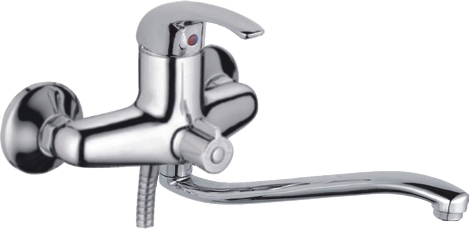 Смеситель для ванны Cron хром (CN2229) - фото 1