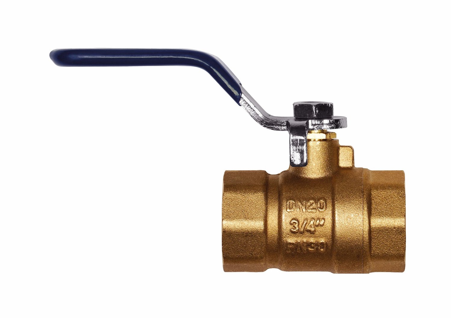 Кран шаровой RM-L ВР-ВР 3/4 муфтовый ручка Ду20 Ру30 (11Б27п1) - фото 1