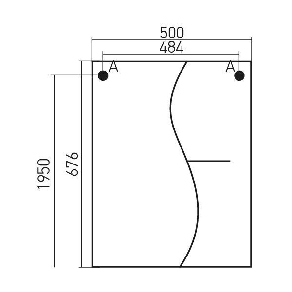 Зеркало-шкаф MIXLINE Классик-50 (525510) Зеркало-шкаф MIXLINE Классик-50 (525510)