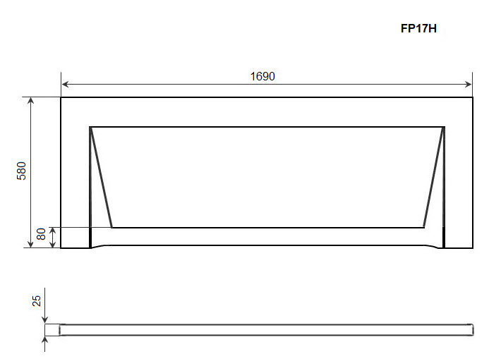 Фронтальная панель TIMO (FP17H) - фото 2