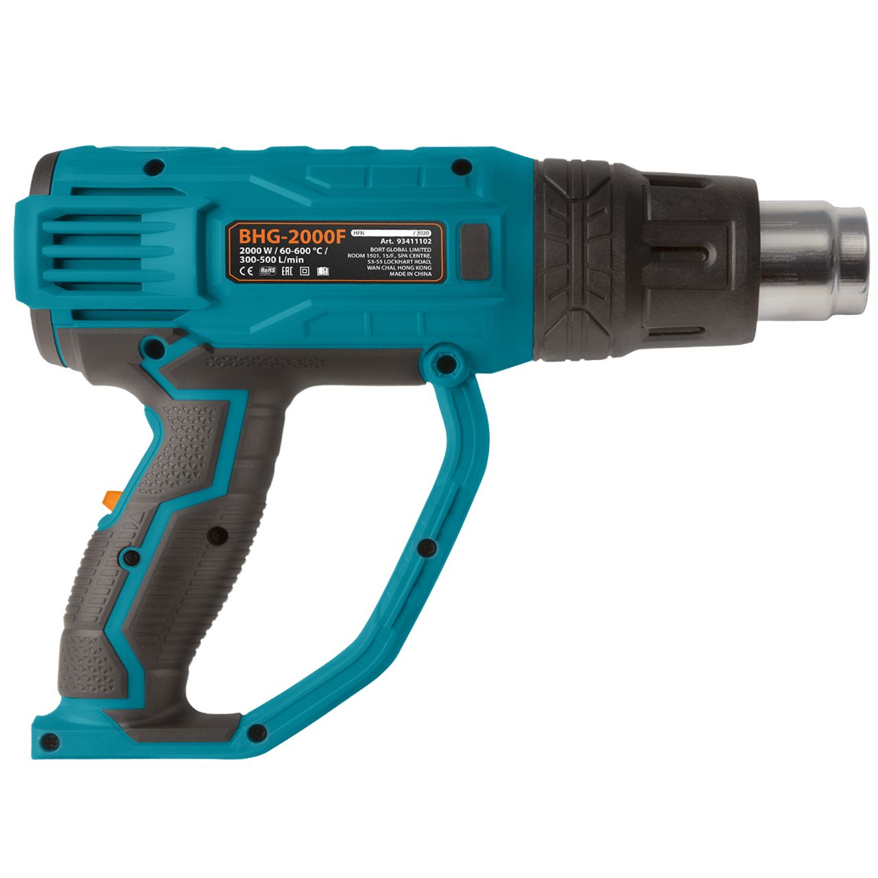 Фен технический Bort BHG-2000F (93411102) Фен технический Bort BHG-2000F (93411102) - фото 3