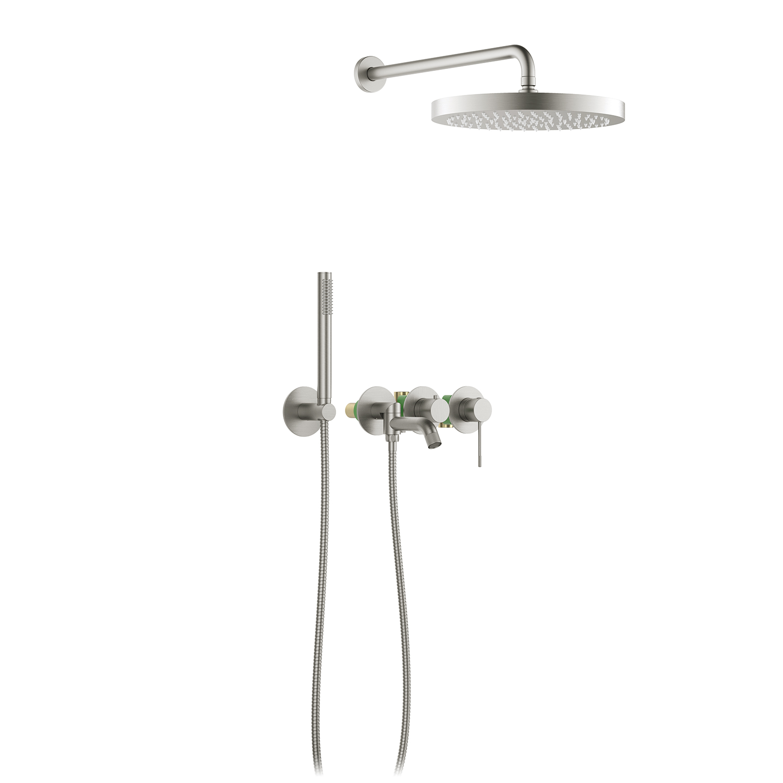 Душевая система встроенная Timo Saona никель (SX-2348/13SM) - фото 1