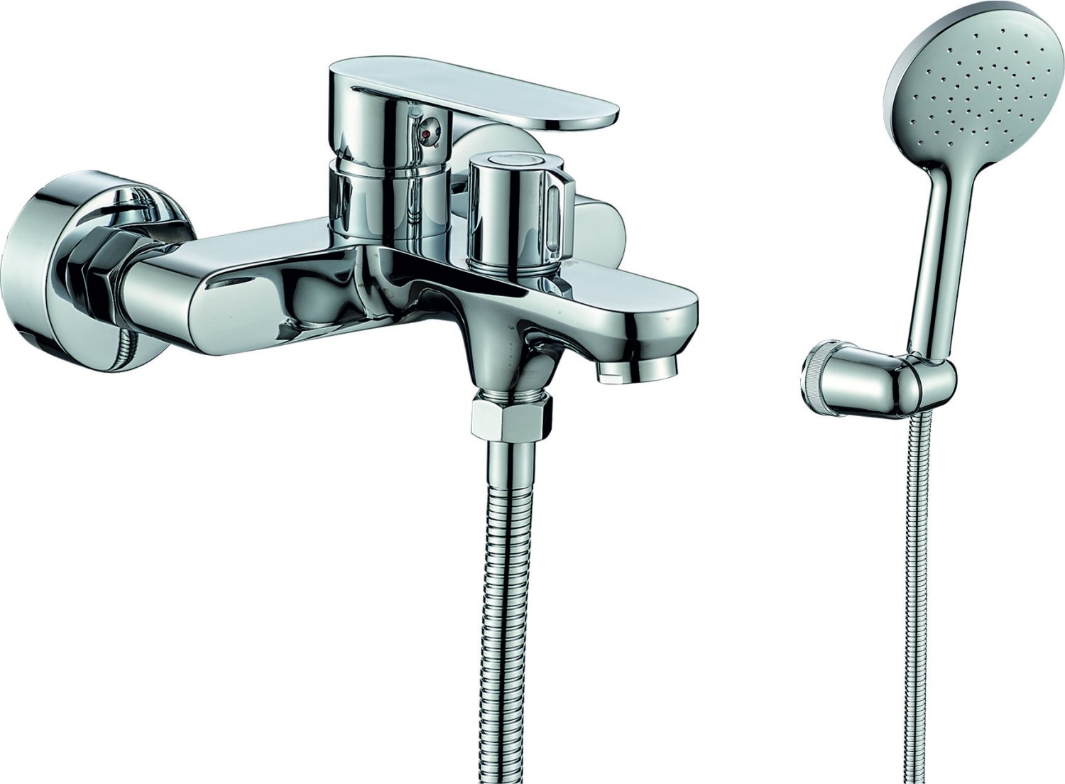 Смеситель для ванны с коротким изливом RUSH Luson (LU1630-44) - фото 1