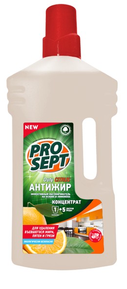 Средство для обезжиривания поверхностей и удаления стойких запахов PROSEPT Duty Citrus 1л (121-1) Средство для обезжиривания поверхностей и удаления стойких запахов PROSEPT Duty Citrus 1л (121-1)