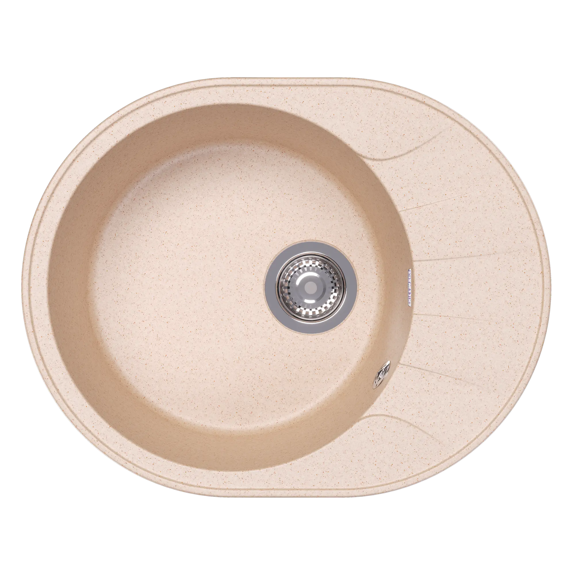 Мойка DrGans "Виола" 580, латте СМс (25.140.B0580.403) - фото 2