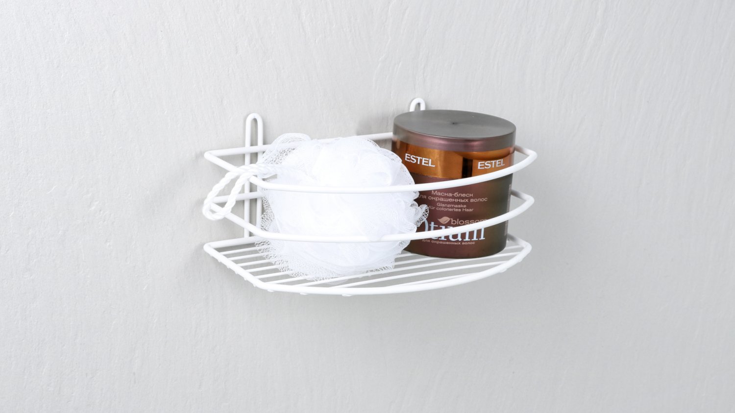 Полка Fixsen овальная одноэтажная белая (FX-720W-1) - фото 2