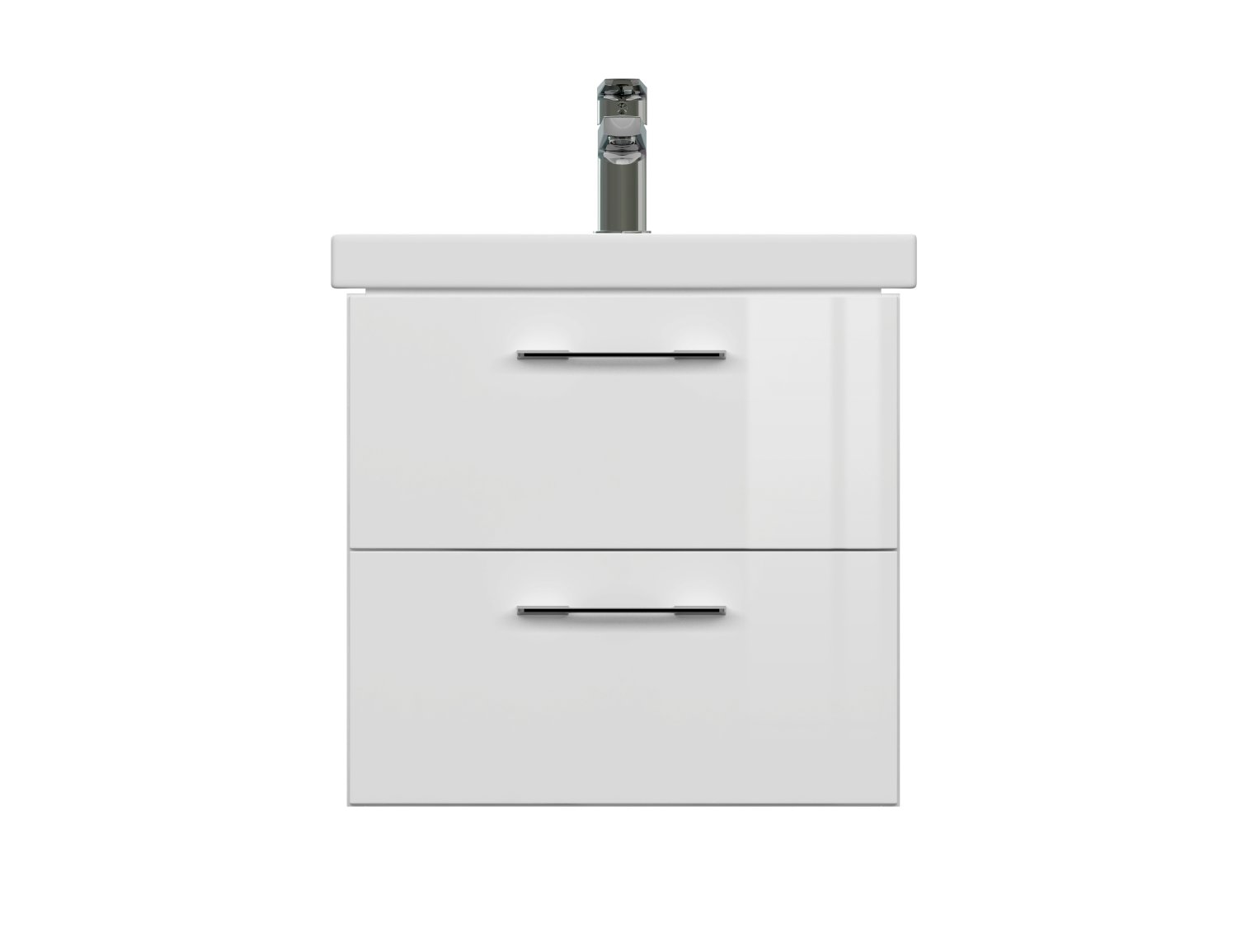 Тумба подвесная Cersanit LARA 50 белый под раковину S-UM-COM50/1-w (COMO 50) (64131) - фото 2