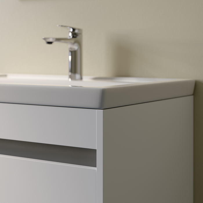 Тумба с умывальником IDDIS Zodiac X подвесная, с нишей, 70 см, белый, подходит умыв. 4077000i28 (ZDX70WNi95K) - фото 5