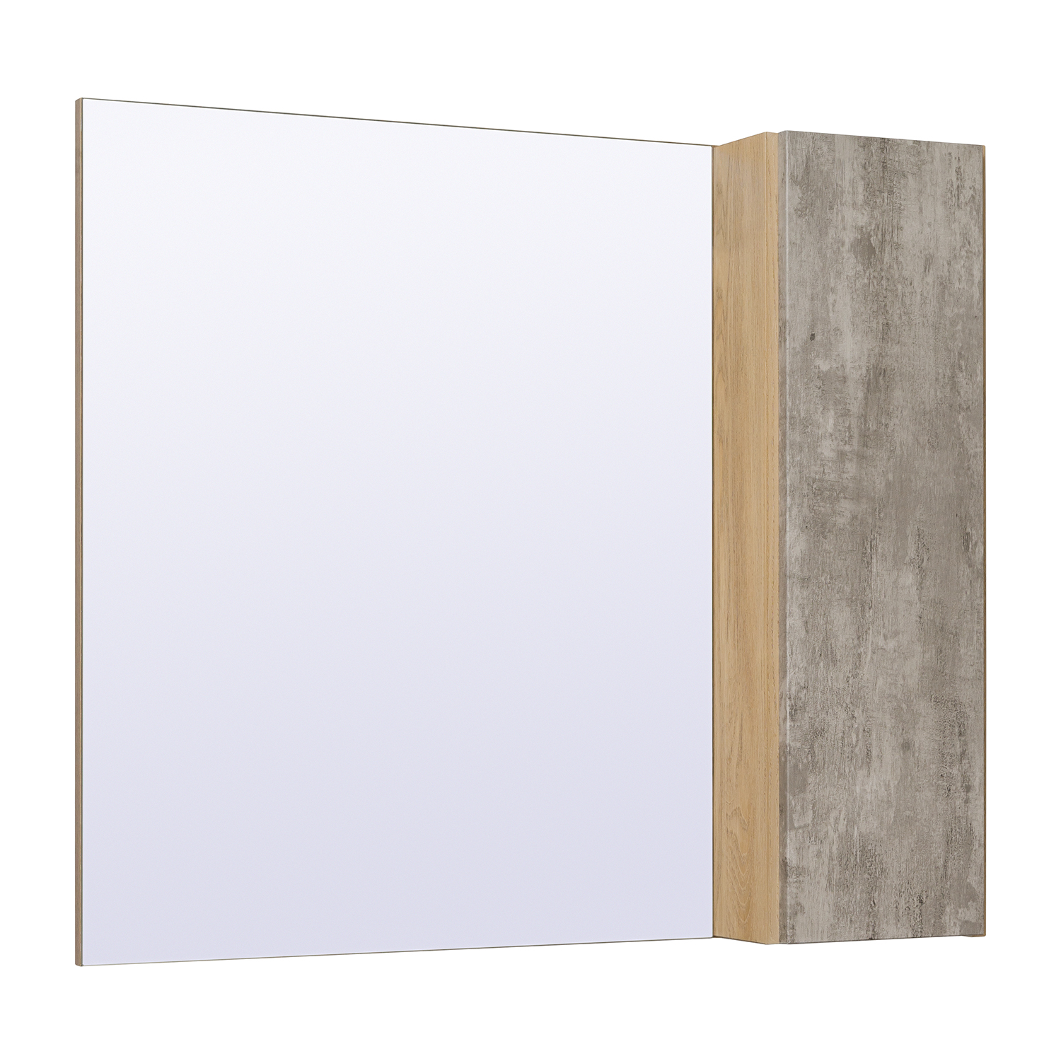Зеркальный шкаф Runo дуб серый Мальта 85 (00-00001104) - фото 1