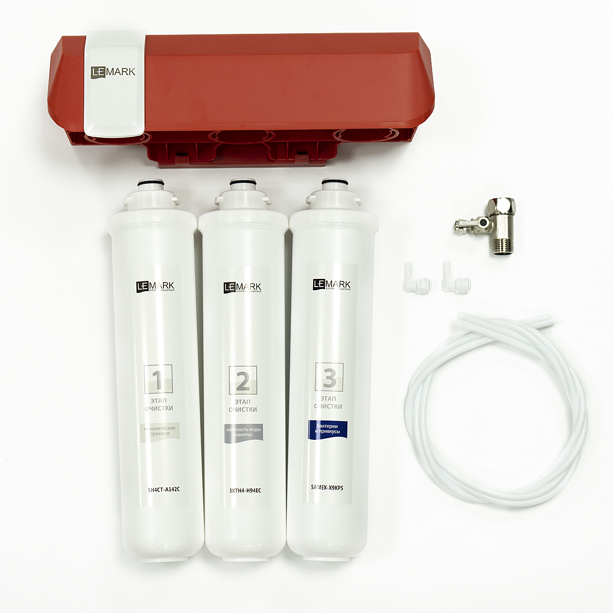 Фильтр Lemark BIO для очистки воды от соли жесткости (накипь), бактерий, хлора и привкусов (9920087) - фото 3