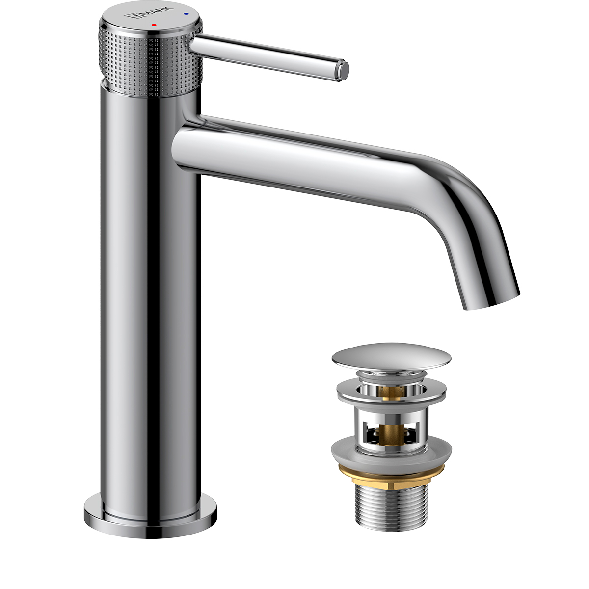 Смеситель Lemark Beluga для раковины (LMF-8012B-C) - фото 1