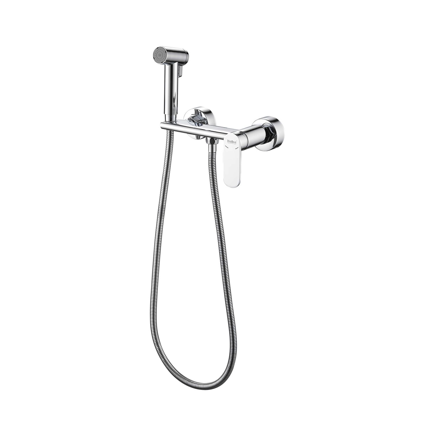 Гигиенический душ со смесителем Haiba хром (HB5516) - фото 1