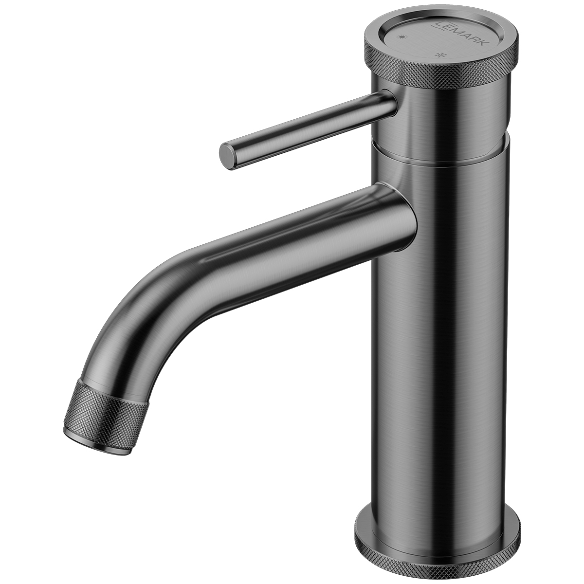 Смеситель Lemark Зенит (ZENITH) для раковины (LMF-1612S-BRGMN) - фото 1