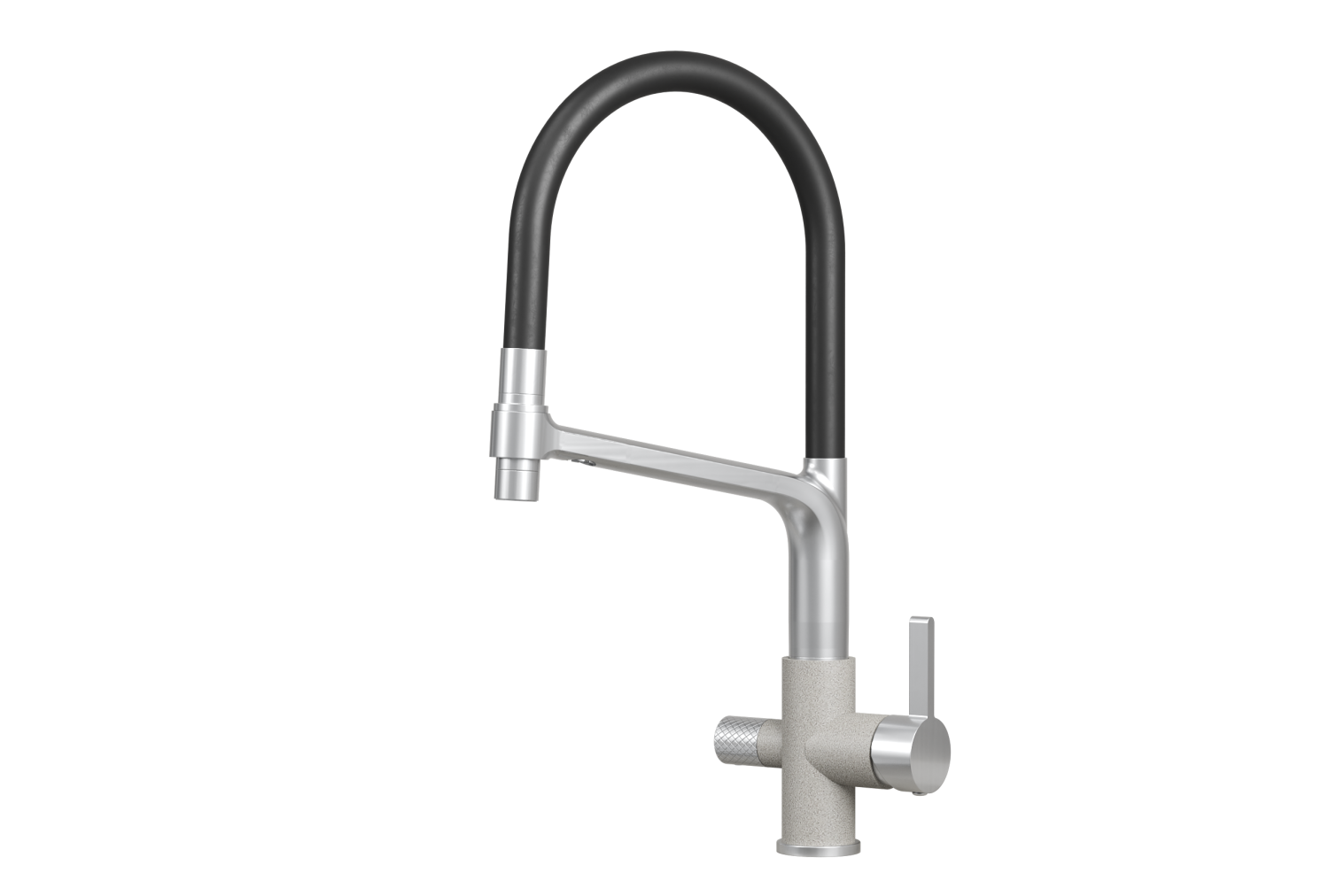 Смеситель для кухни GRANULA (5083, БАЗАЛЬТ)