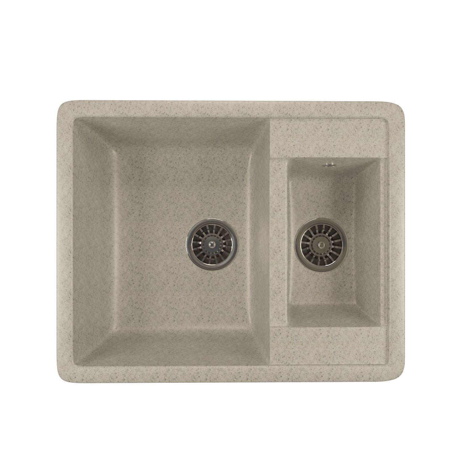 Мойка из искусственного мрамора MIXLINE ML-GM21 48,5x60 (525166) - фото 1