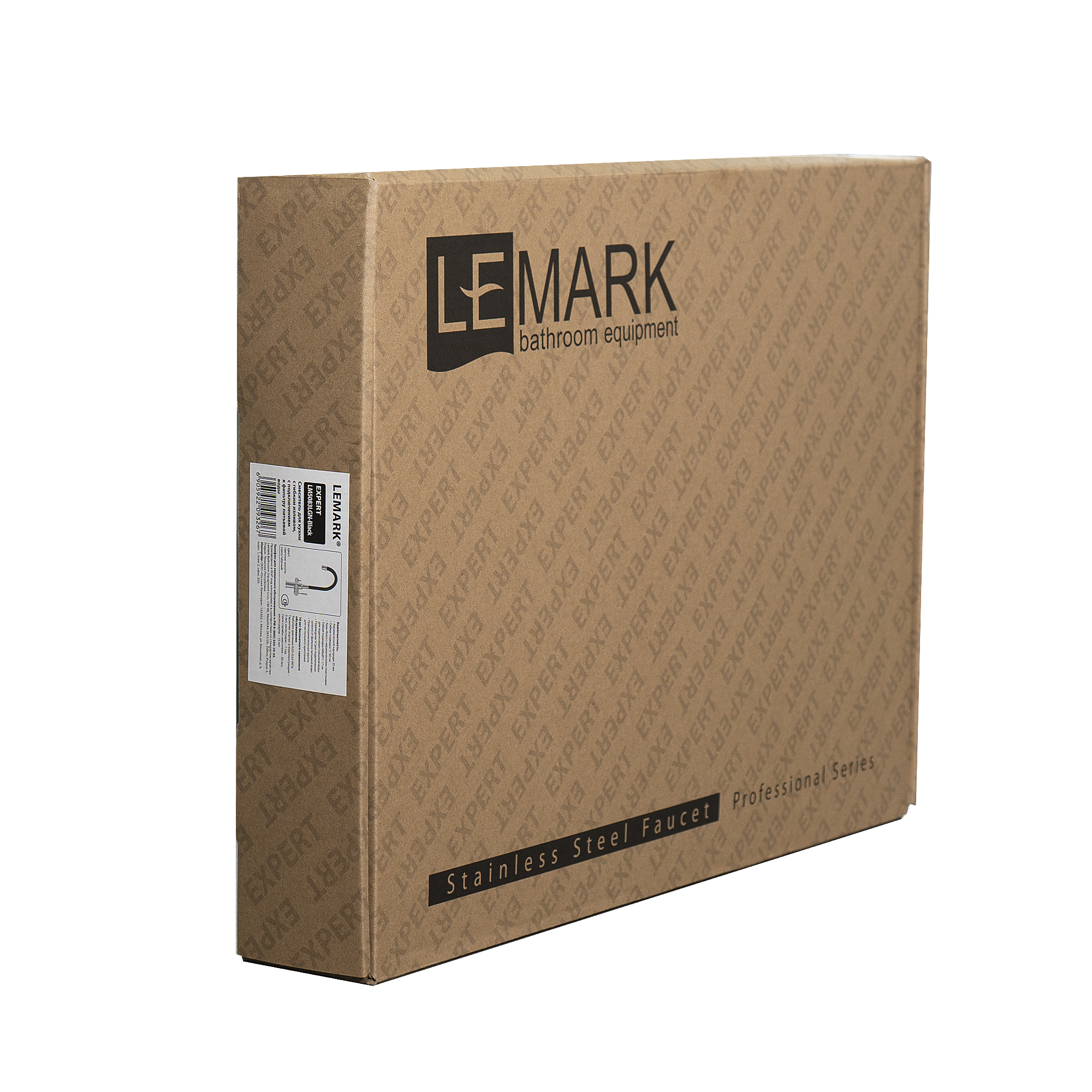 Смеситель Lemark Expert для кухни c гибким изливом, с подключением к фильтру с питьевой водой (LM5083LGN-Black) Смеситель Lemark Expert для кухни c гибким изливом, с подключением к фильтру с питьевой водой (LM5083LGN-Black) - фото 6