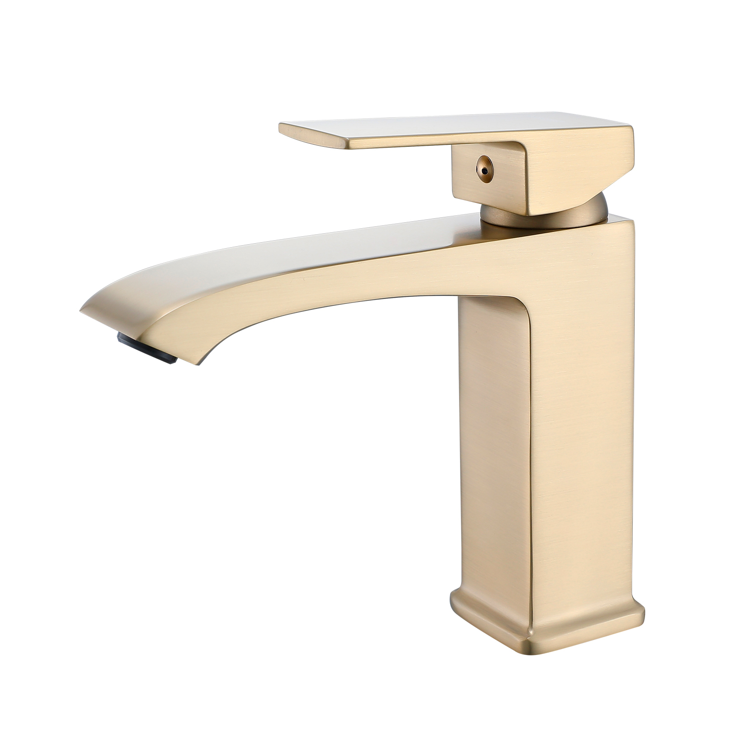 Смеситель Prohanss для раковины монолитный, золотой сатин (P60.10.03) - фото 1