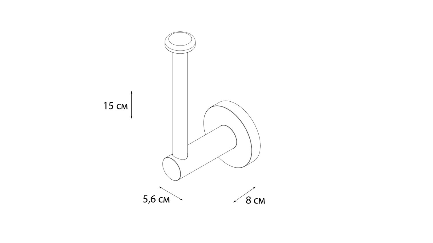 Держатель для запасного рулона Fixsen Hotel (FX-31010B) - фото 3