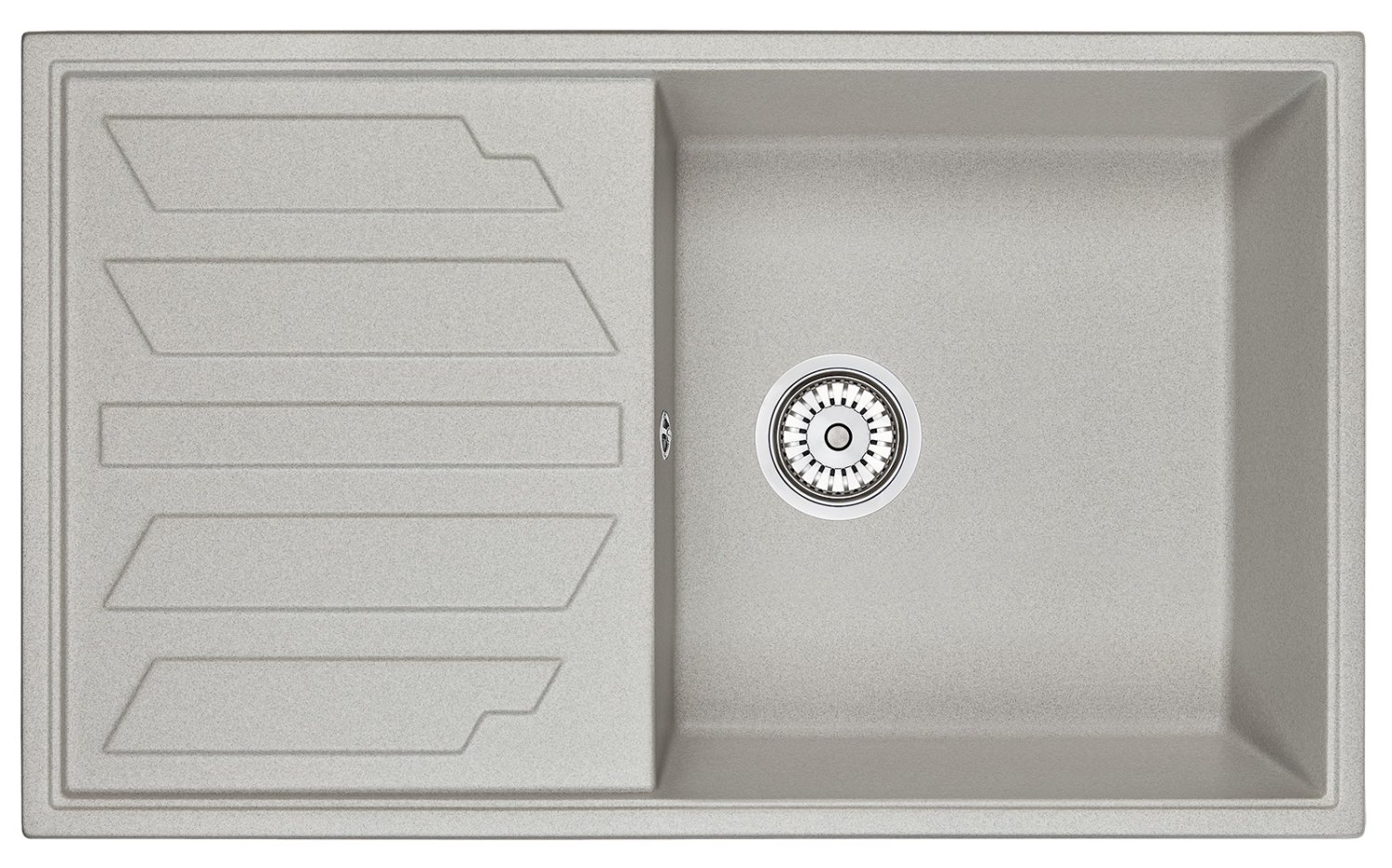 Кухонная мойка GRANULA (8601, БАЗАЛЬТ )