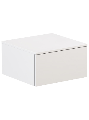 Тумба Velvex подвесная Unit 50, выс. 27, выдв. ящик, белый матовый (tp.UNI.50.1Y белый матовый)